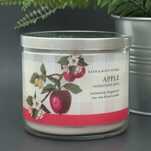 BBW Honeycrisp Apple (Apple) Bath & Body Works 3 Wick Candle